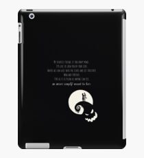 Jack and Sally iPad Case/Skin