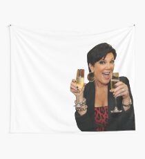 Kris Jenner Funny Wall Tapestry