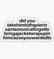 Curious Sticker