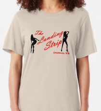 The Landing Strip - Friday Night Lights Slim Fit T-Shirt
