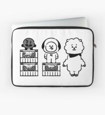 BT21 - "Wer ist größer?" // Shooky & Chimmy & RJ Laptoptasche
