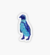 Penguin Mosaic Sticker