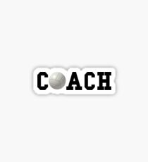 Volleyball Coach Sticker