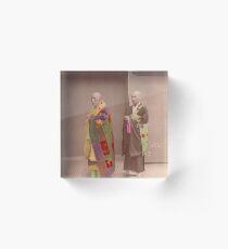 Japanese Buddhist Priests Acrylic Block