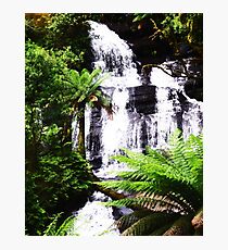 Cascading Water Photographic Print