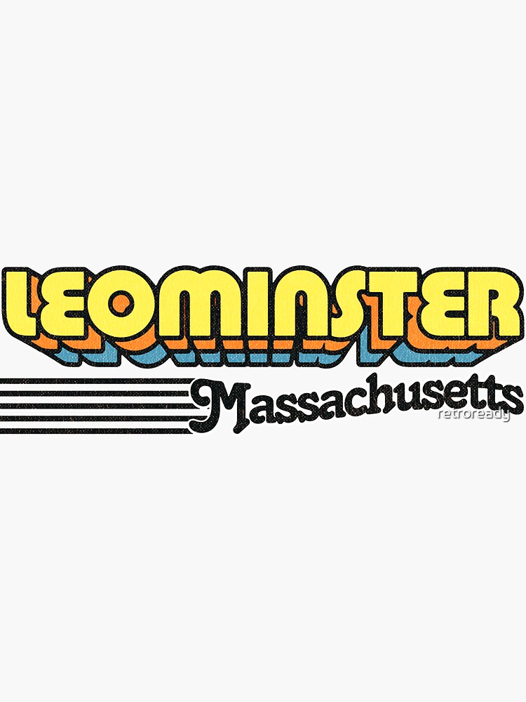 Leominster, Massachusetts | Retro Stripes by retroready