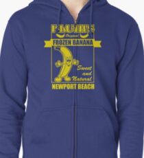 Bluth's Original Frozen Banana Zipped Hoodie