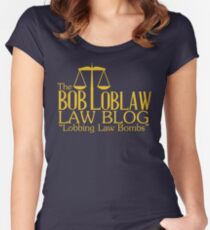 The Bob Loblaw Low Blog Women's Fitted Scoop T-Shirt