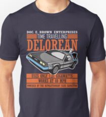 Doc E. Brown Zeit Reisen Delorean Unisex T-Shirt
