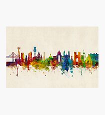 Lisbon Portugal Skyline Photographic Print