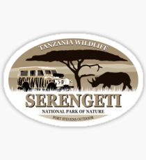 Nashorn - Afrika - Rhino - Africa Sticker