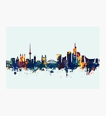 Vilnius Lithuania Skyline Photographic Print