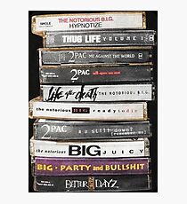 Hip Hop Tapes Photographic Print