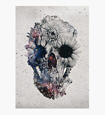 Floral Skull 2 Photographic Print