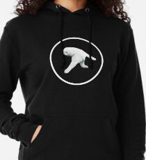 Aphex Twin - Zweibeinige Katze (weißes Logo) Leichter Hoodie