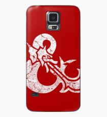 Dungeons&Dragons white ampersend Case/Skin for Samsung Galaxy