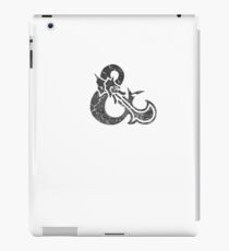 Dungeons&Dragons black ampersend iPad Case/Skin