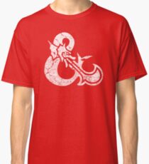 Dungeons&Dragons white ampersend Classic T-Shirt