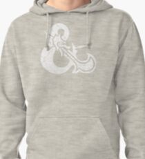 Dungeons&Dragons white ampersend Pullover Hoodie
