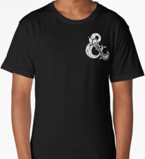 Dungeons&Dragons white ampersend Long T-Shirt