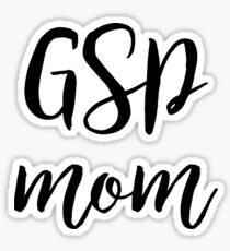 GSP german shorthaired pointer mom Sticker