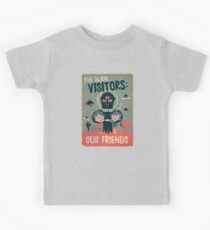The alien visitors Kids Tee