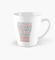 Paddy Losty Quote - 45 Pints - Pintman Pintcloud Tall Mug