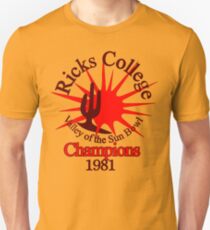 Camiseta unisex RICKS COLLEGE - 0209
