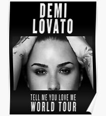 Tell Me You Love Me TOUR - Poster 3 Poster