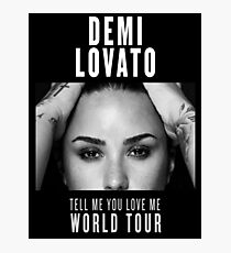 Tell Me You Love Me TOUR - Poster 3 Photographic Print