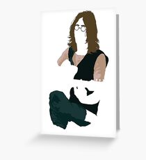 "John" Greeting Card