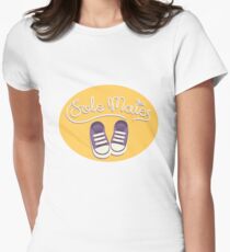 Platonic Sole Mates Women's Fitted T-Shirt