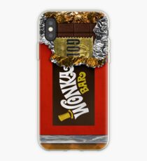 Wonka Chocolate Bar with Golden ticket iPhone Case