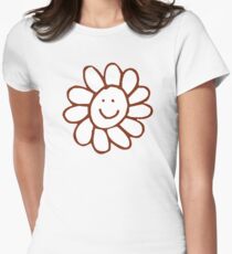 CUTE SUNFLOWER Women's Fitted T-Shirt