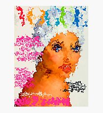 BEAUTY MAGAZINES WILL ONLY MAKE YOU FEEL UGLY Photographic Print