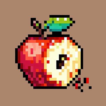 Leopard fruit pixel art