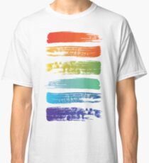 Rainbow brush Classic T-Shirt