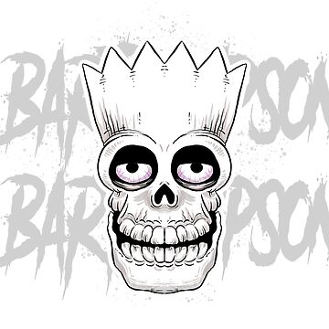 B A R T S I M P S O N  Dibujos, Arte, Calaveras