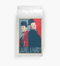 LAUREL UND HARDY, HOFFNUNGS-POSTER Bettbezug