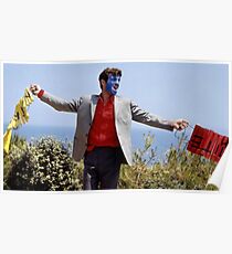 Pierrot Le Fou - Jean-Paul Belmondo - Jean Luc Godard Poster