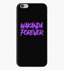 Wakanda Forever Purple - Black Panther iPhone Case