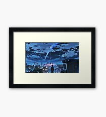 Kimi nein na wa (dein Name) Gerahmtes Wandbild