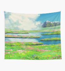 Green Mountains Wall Tapestry