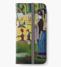 A Sunday Afternoon on the Island of La Grande Jatte iPhone Wallet/Case/Skin