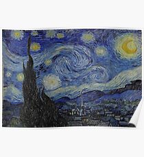 Vincent van Gogh The Starry Night Poster