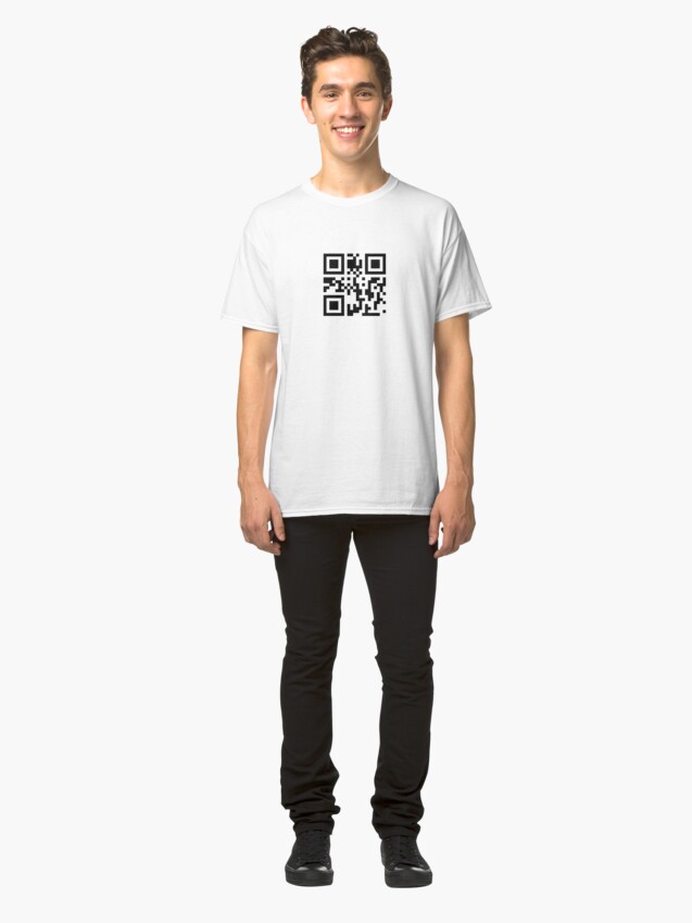 champion qr code shirt