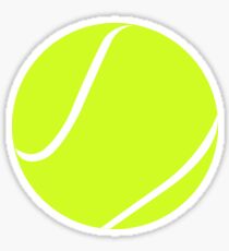 Tennisball-Grafik Sticker