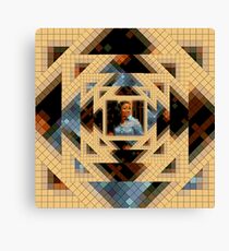 lady in the Quadragon Canvas Print