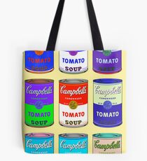 Bolsa de tela Latas de sopa Andy Warhol Campbell
