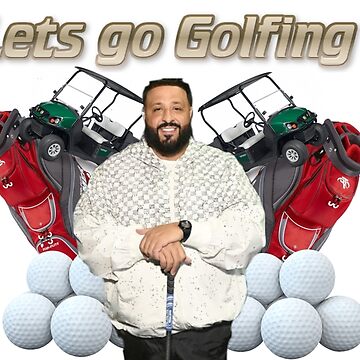 Lets Go Golfing DJ Khaled Golfing Square Pillow Cases Cushion